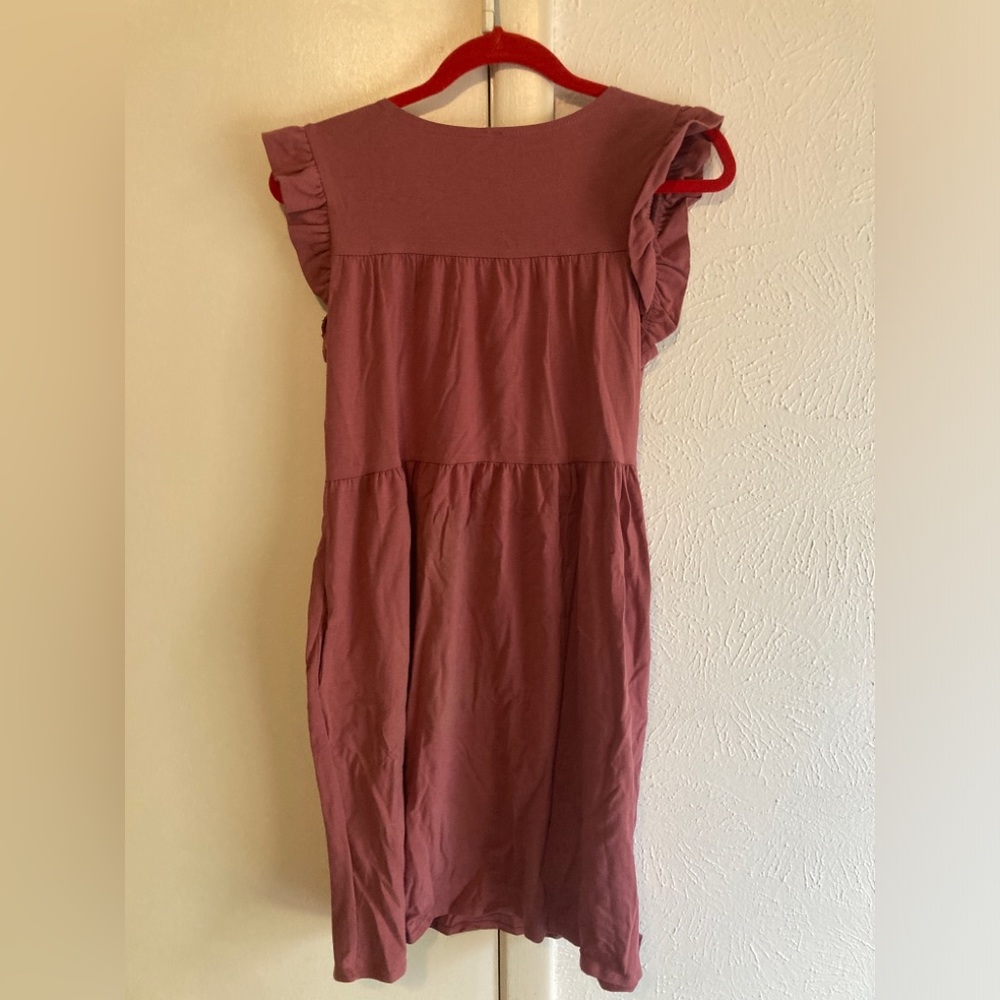 Cotton baby doll dress in Maude.